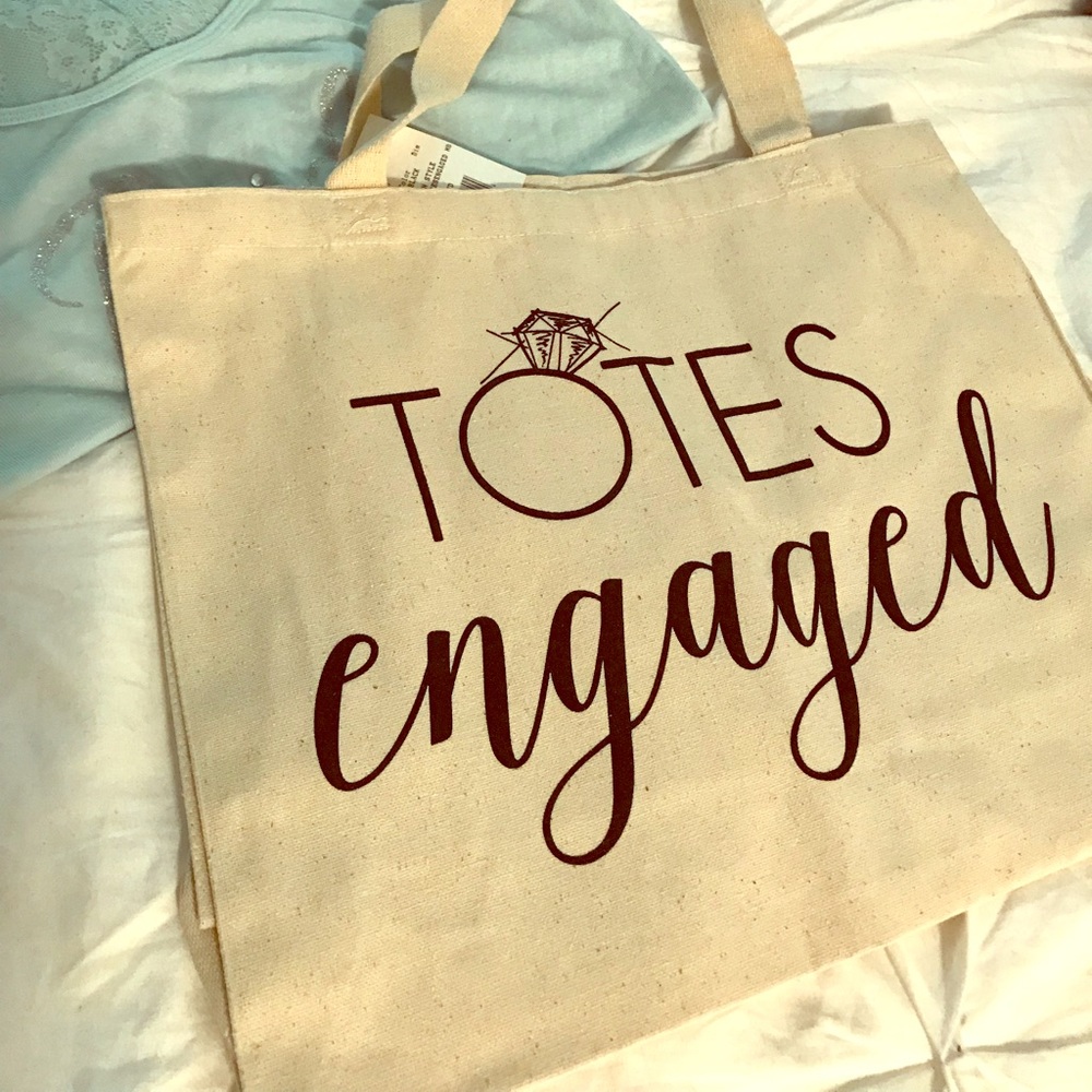 Totes engaged tote 👜